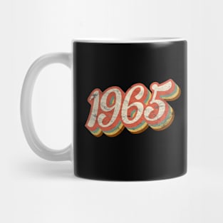 Vintage 1965 55th Birthday Gift 55 Year Old Fifty Five Bday Mug